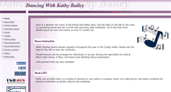 Desktop Screenshot of dancingkathy.com